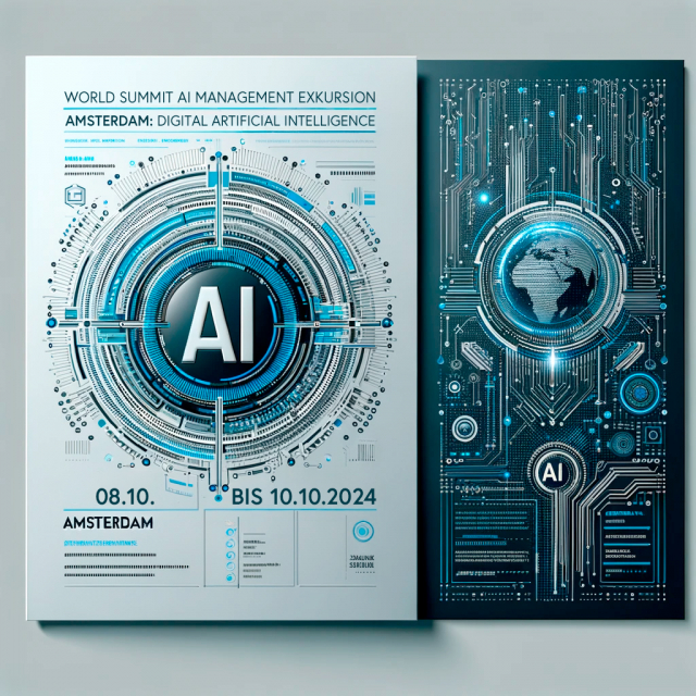 Finden Sie Ihren Weg zur Artificial Intelligence Management Exkursion zum World Summit AI 08. bis 10. Oktober 2024