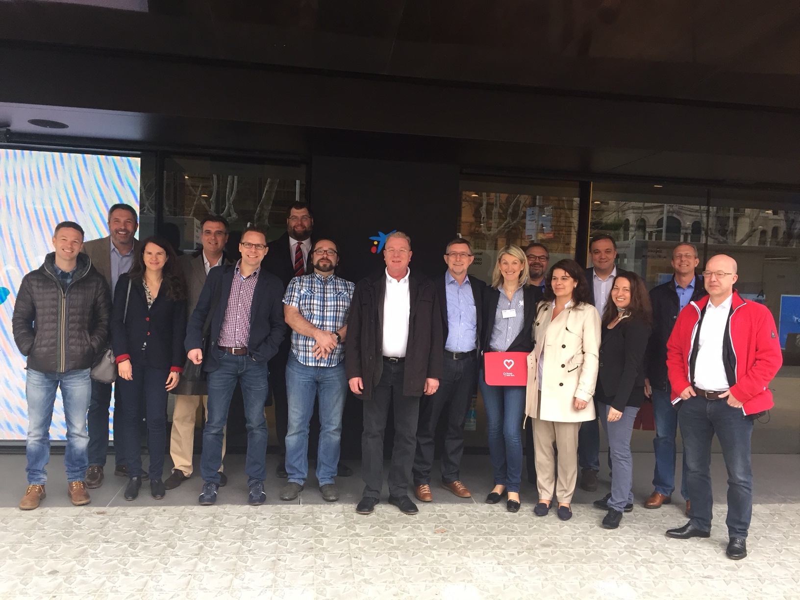 Die BGK-Delegation in Barcelona